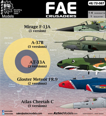 Aztec AZD48087 1:48 FAE Crusaders
