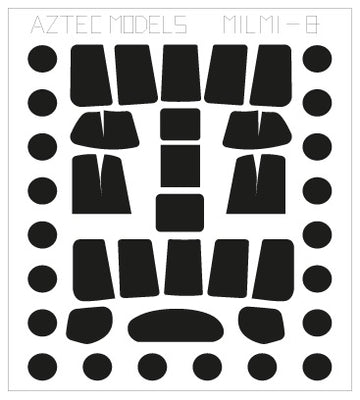 Aztec AZD48093 Mil Mi-8/17 Pt 2 Mexican/Cuba/Peru Decals 1:48