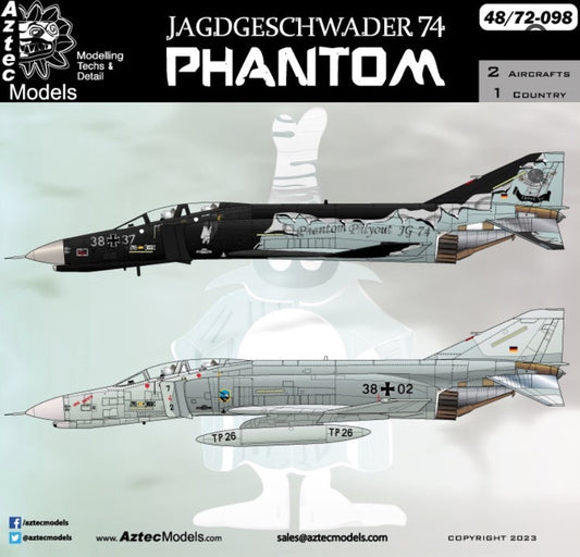 Aztec AZD48098 1:48 Jagdgeschwader 74 Phantom