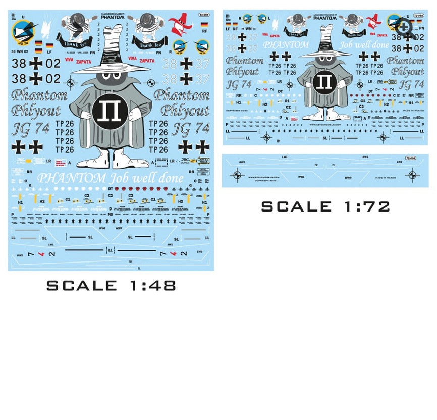 Aztec AZD48098 1:48 Jagdgeschwader 74 Phantom