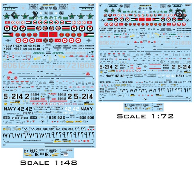 Aztec AZD48100 1:48 F-5 Tiger