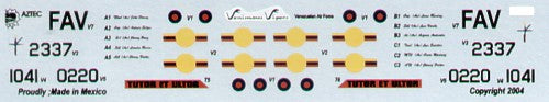 Aztec AZD48023 1:48 Venimous Vipers, Venezuelan F-16s