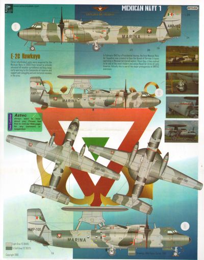 Aztec AZD48034 1:48 Mexican Navy part 1