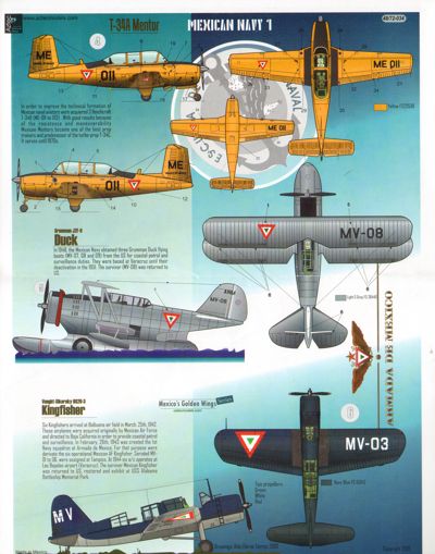 Aztec AZD48034 1:48 Mexican Navy part 1