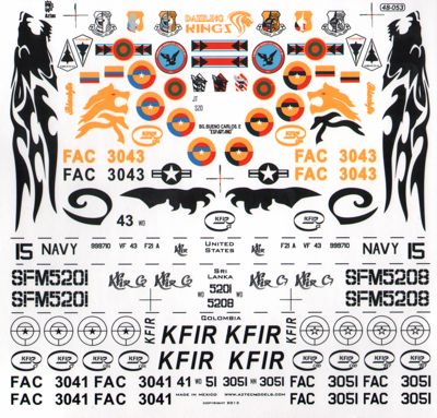 Aztec AZD48053 1:48 Dazzling Kings