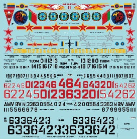 Aztec AZD72075 1:72 Red Hunters II