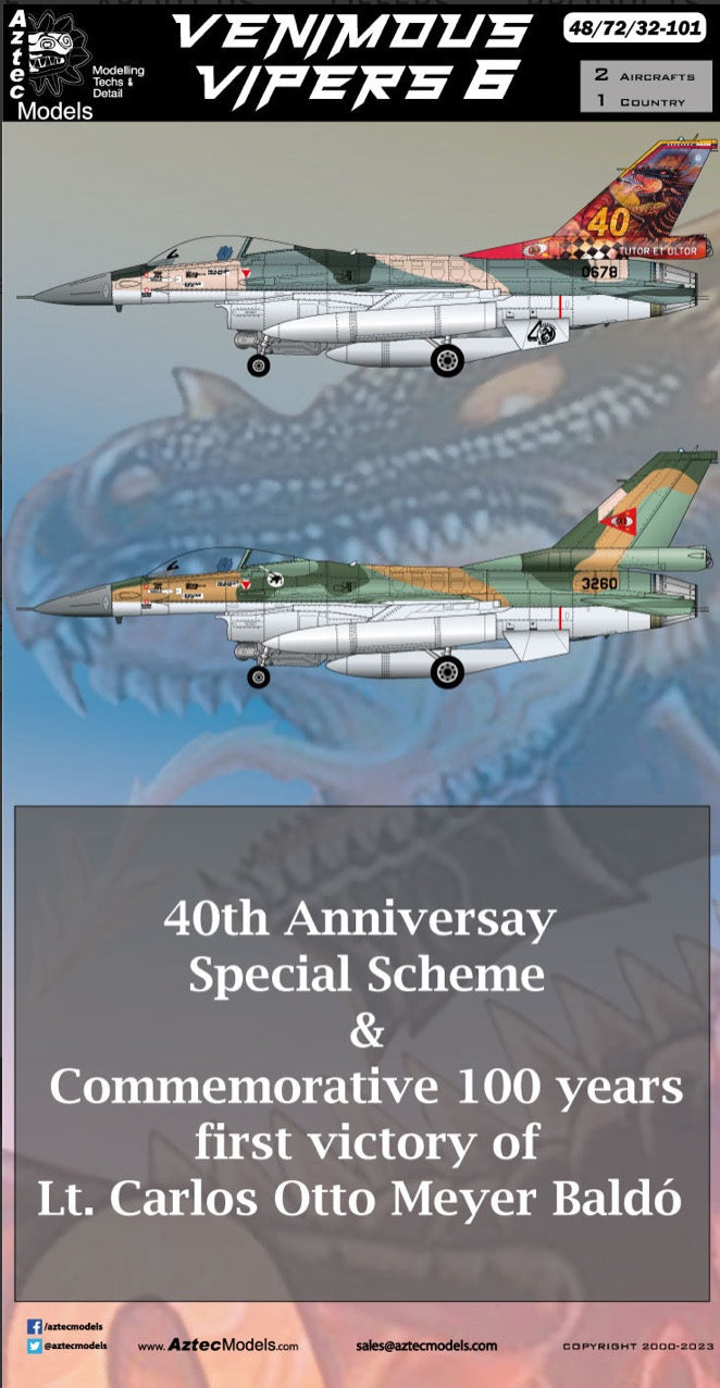 Aztec AZD72101 1:72 Venimous Vipers 6