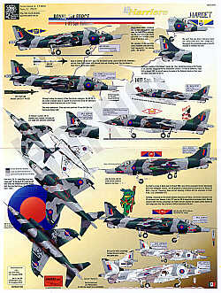 Aztec AZD72016 1:72 RAF Harriers/Spain McDonnell-Douglas AV-8A