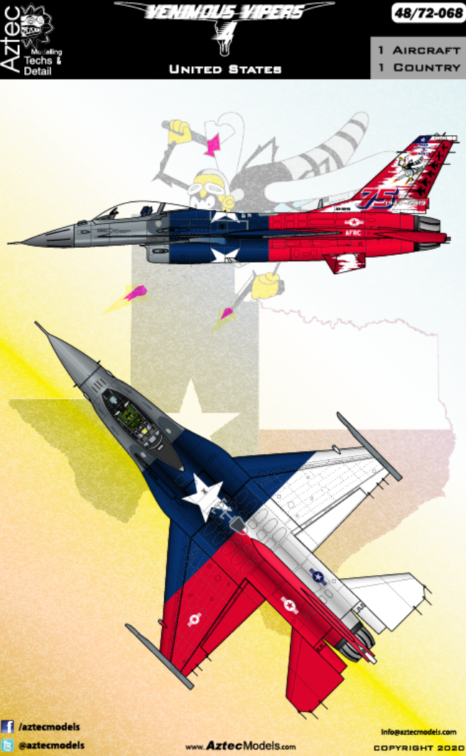 Aztec AZD72068 1:72 Venimous Vipers 4