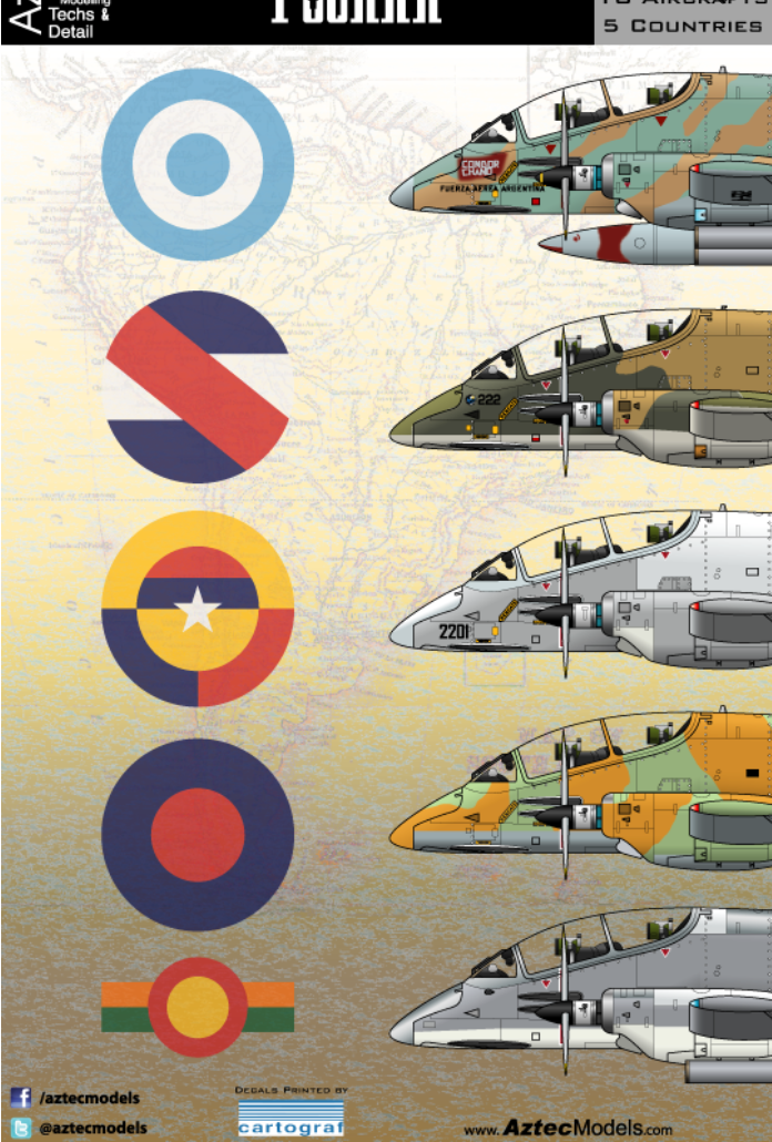 Aztec AZD72070 1:72 South Warriors 1 F.M.A