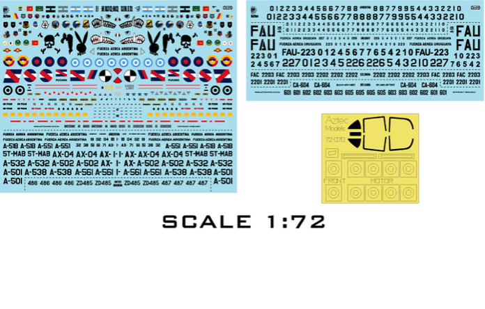 Aztec AZD72070 1:72 South Warriors 1 F.M.A