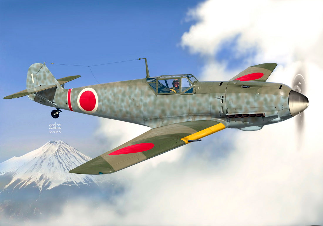 AZ Model AZM7676 1:72 Messerschmitt Bf-109E-4 Special Markings