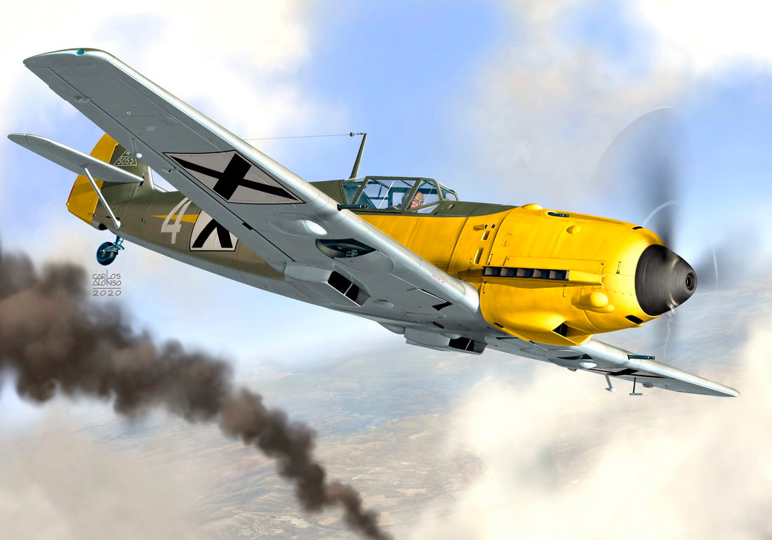 AZ Model AZM7677 1:72 Messerschmitt Bf-109E-3 'In Bulgarian Service'