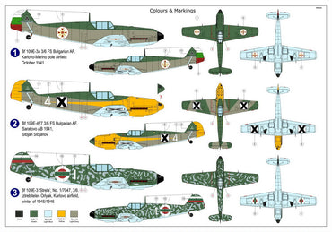 AZ Model AZM7677 1:72 Messerschmitt Bf-109E-3 'In Bulgarian Service'