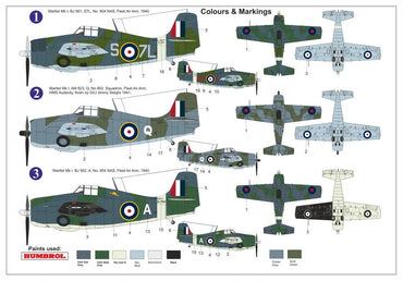 AZ Model AZM7804 1:72 Grumman Martlet Mk.I 'FAA Service' re-box