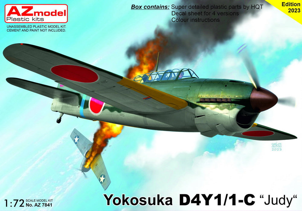AZ Model AZM7841 1:72 Yokosuka D4Y1/1-C 'Judy'