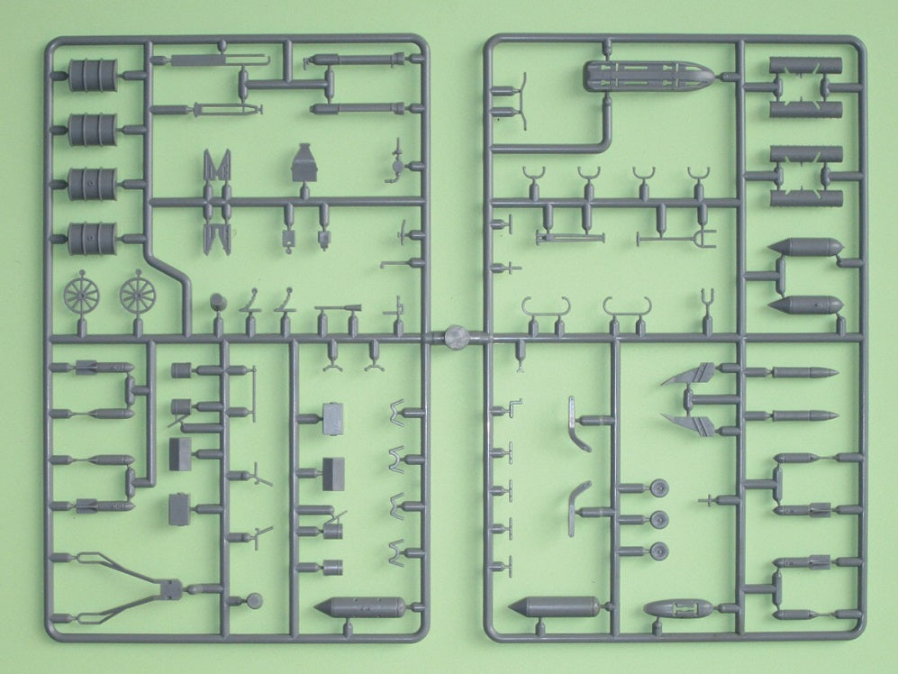 AZ Model AZM7860 1:72 Luftwaffe Weapons & Accessories (Bf-109G-6)