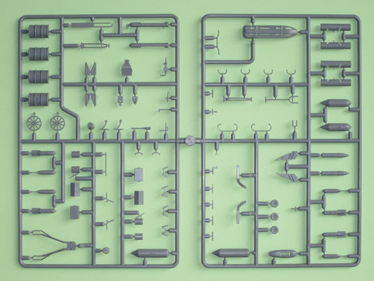 AZ Model AZM7860 1:72 Luftwaffe Weapons & Accessories (Bf-109G-6)