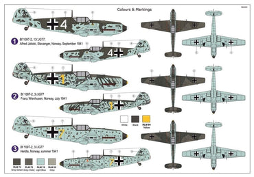 AZ Model AZM7874 1:72 Messerschmitt Bf-109T-2 "Toni over the North Sea"