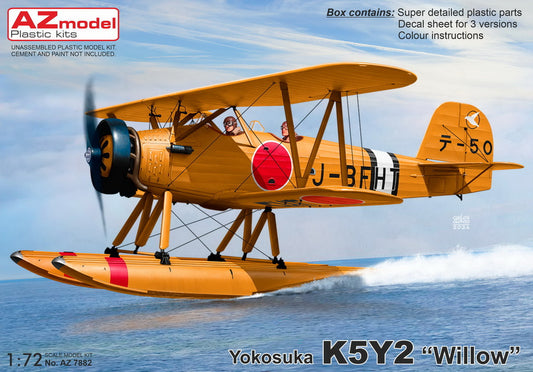 AZ Model AZM7882 1:72 Yokosuka K5Y2 Float Willow ex-Valom new decals