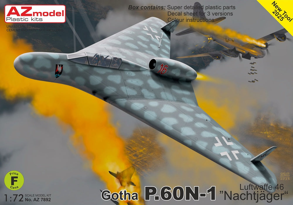 AZ Model AZM7892 1:72 Gotha P.60