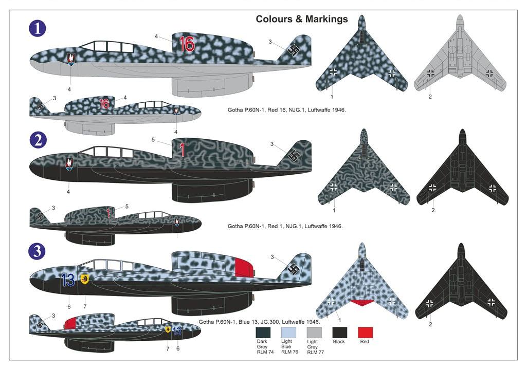 AZ Model AZM7892 1:72 Gotha P.60