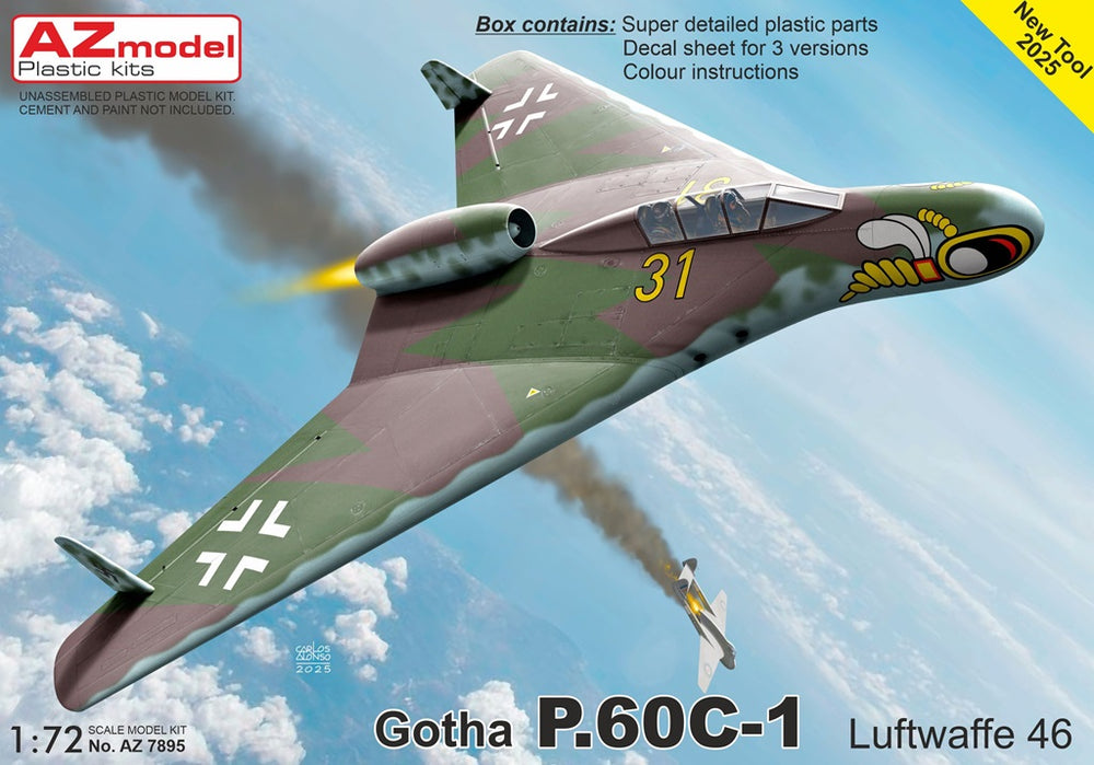 AZ Model AZM7895 1:72 Gotha P.60C-1