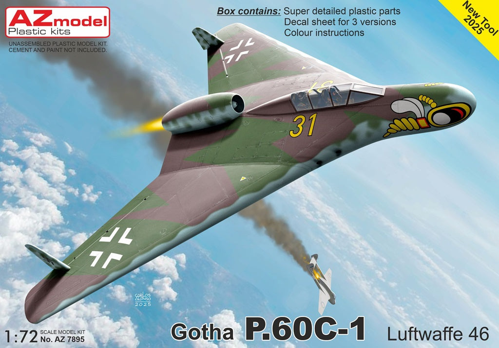 AZ Model AZM7895 1:72 Gotha P.60C-1