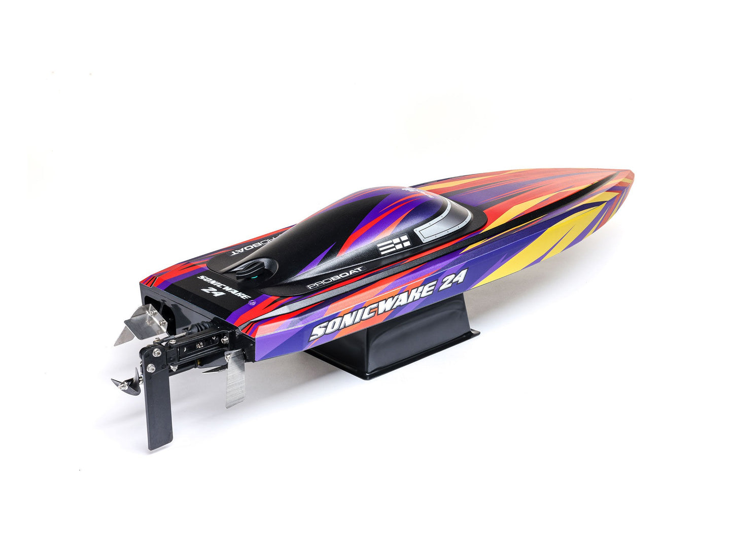 Pro Boat Sonicwake 24" Self-Righting Brushless Deep-V RTR 3S RC Boat - Red