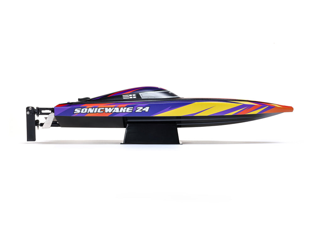 Pro Boat Sonicwake 24" Self-Righting Brushless Deep-V RTR 3S RC Boat - Red