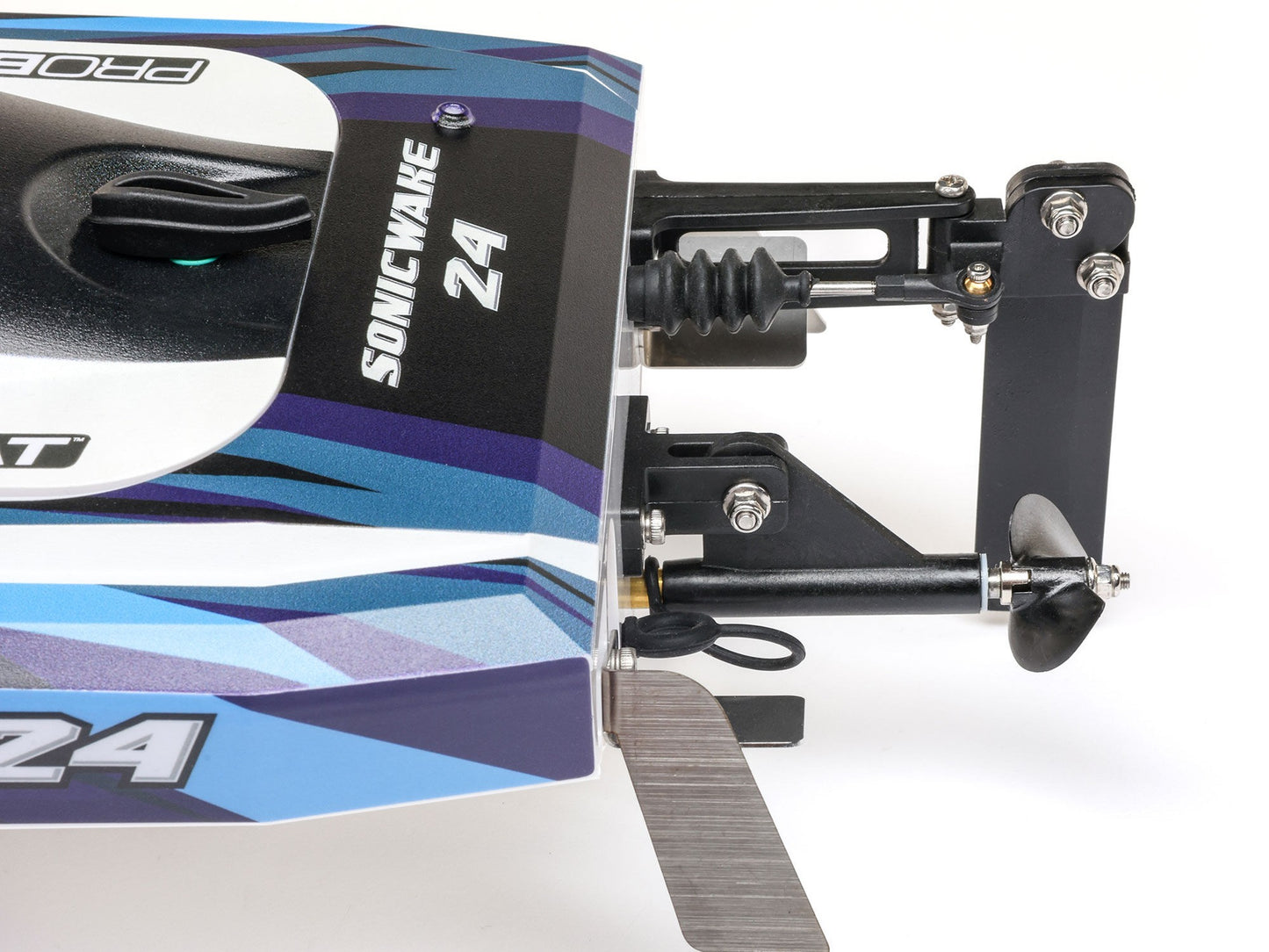 Pro Boat Sonicwake 24" Self-Righting Brushless Deep-V RTR 3S RC Boat - Blue