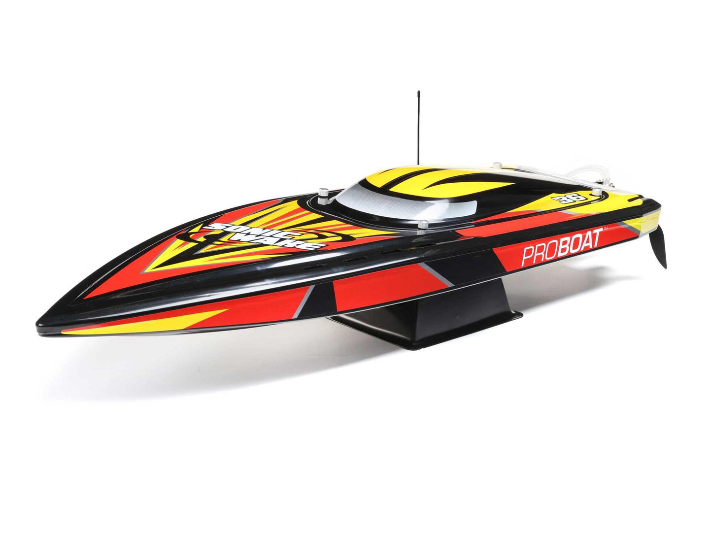 Pro Boat Sonicwake 36" Self-Righting Brushless Deep-V RTR, Black PRB08032V2T1
