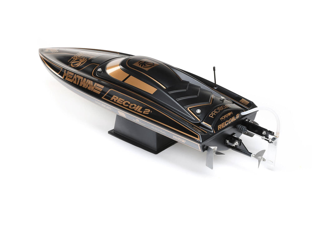Pro Boat Recoil 2 V2 26" Self-Right Brushless Deep-V RTR, Heat Wave 3S RC Boat