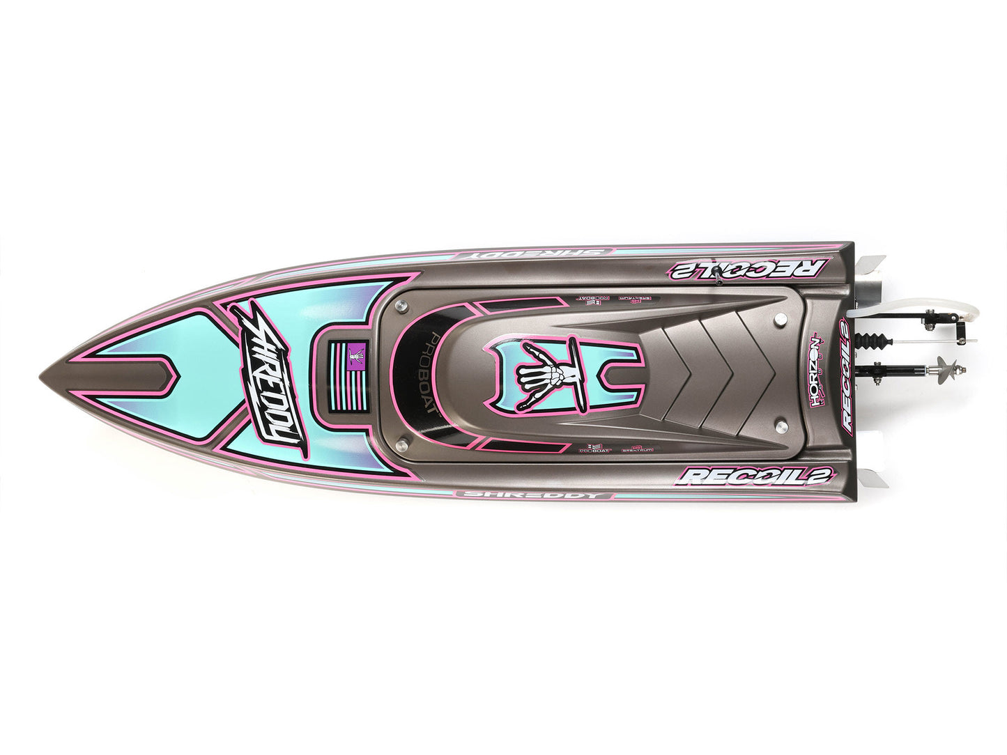 Pro Boat Recoil 2 V2 26" Self-Righting Brushless Deep-V RTR Shreddy 3S RC Boat
