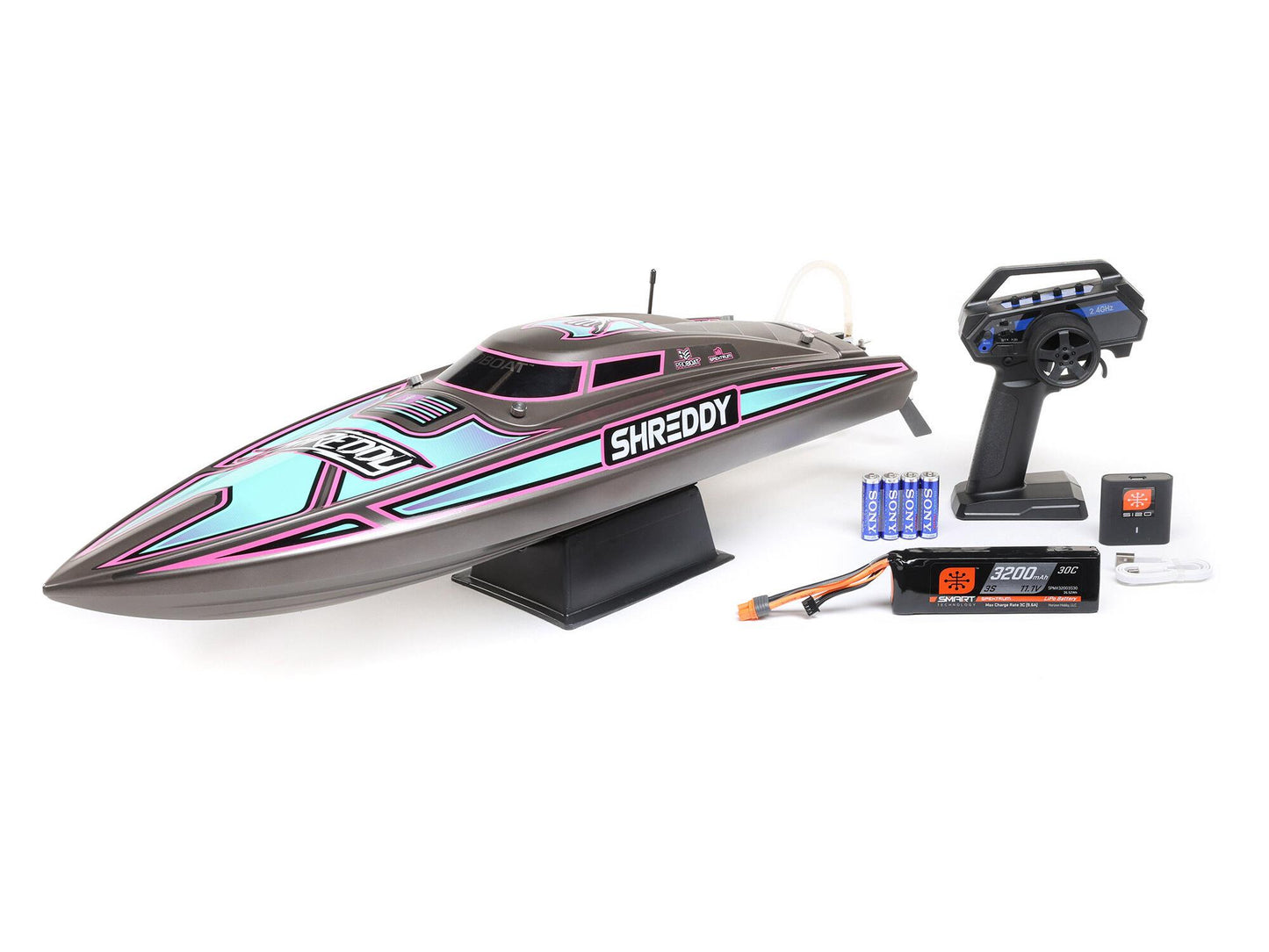 Pro Boat Recoil 2 V2 26" Self-Righting Brushless Deep-V RTR Shreddy 3S RC Boat