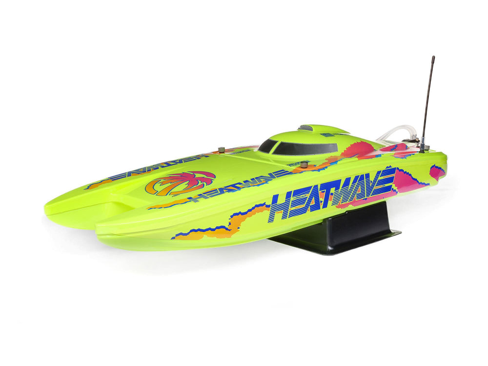 Pro Boat Blackjack 24" V2 Catamaran Brushless: RTR, Heat Wave Visual 2S RC Boat