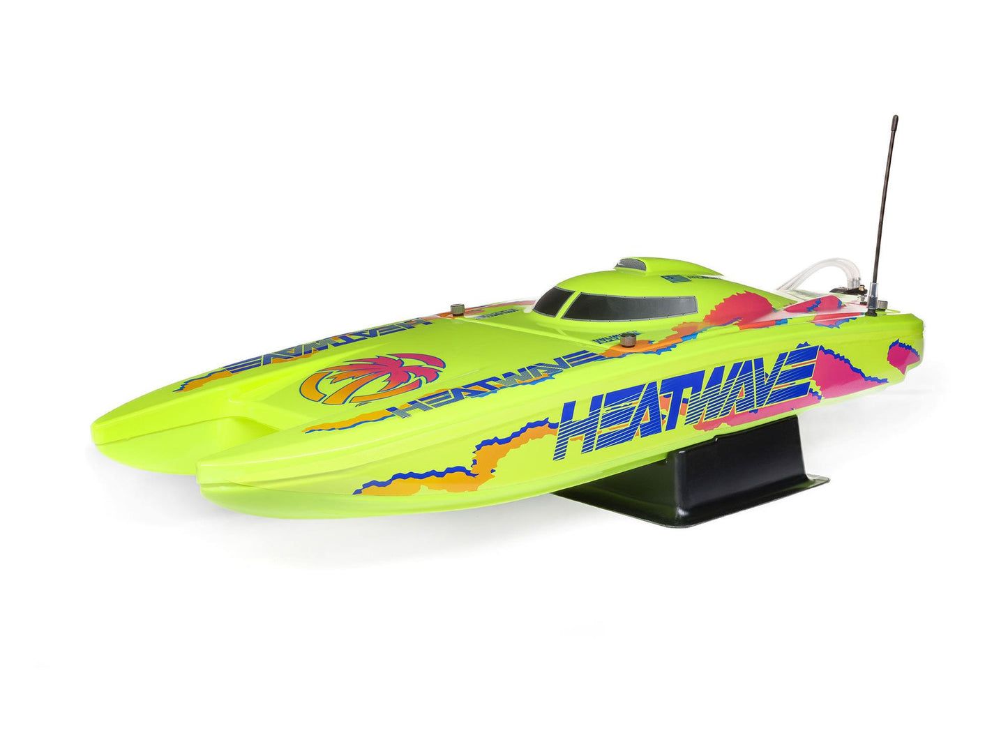 Pro Boat Blackjack 24" V2 Catamaran Brushless: RTR, Heat Wave Visual 2S RC Boat