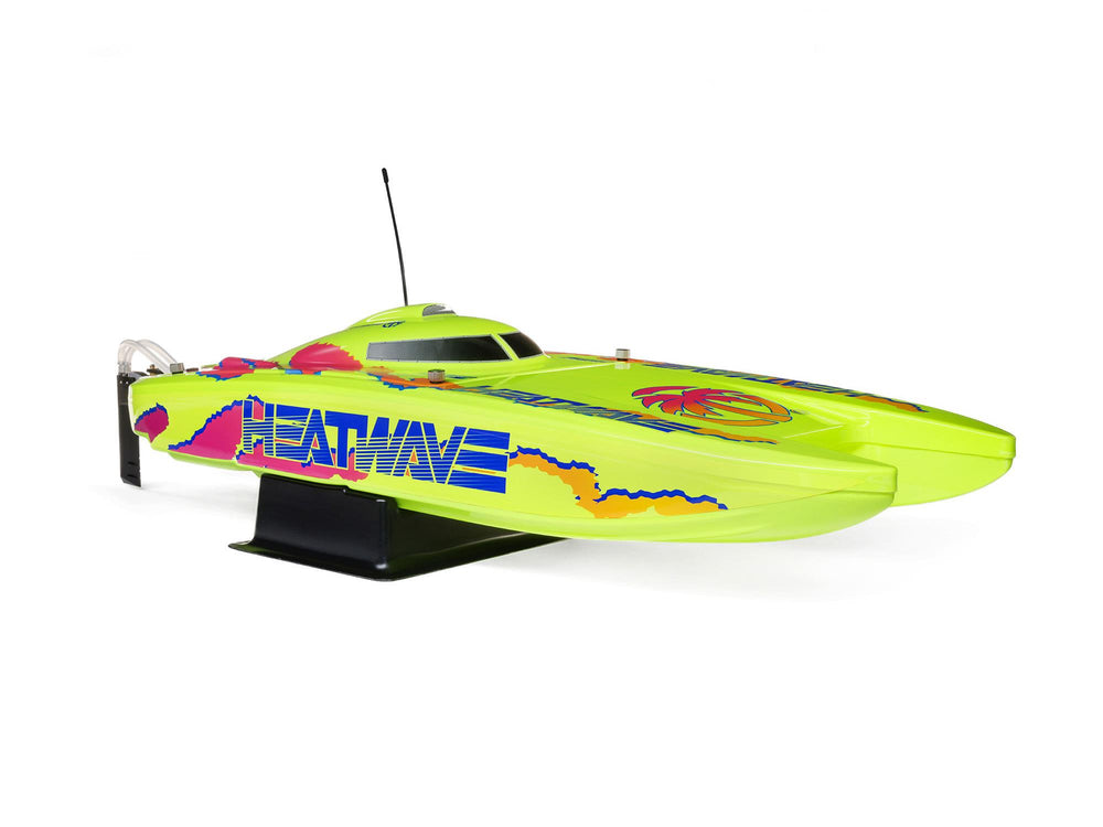 Pro Boat Blackjack 24" V2 Catamaran Brushless: RTR, Heat Wave Visual 2S RC Boat