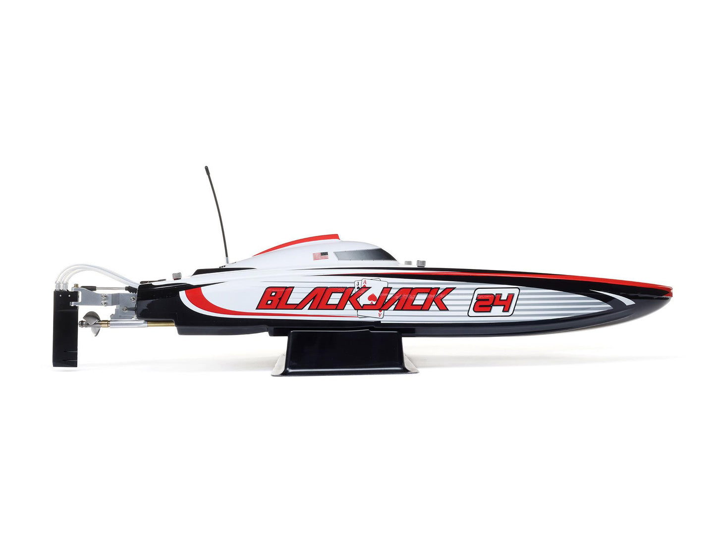 Pro Boat Blackjack 24" V2 Catamaran Brushless: RTR, Vegas Offshore 2S RC Boat
