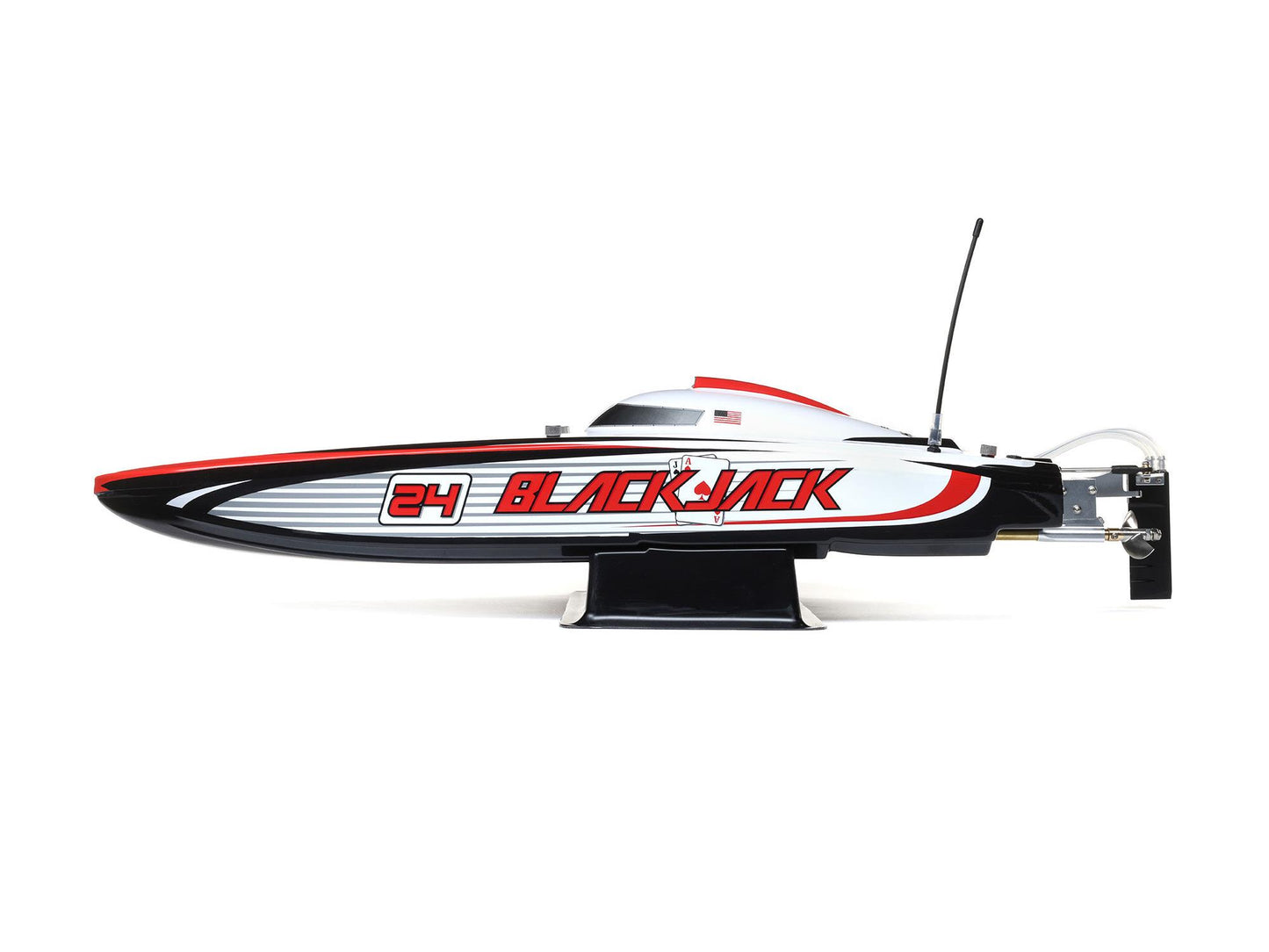 Pro Boat Blackjack 24" V2 Catamaran Brushless: RTR, Vegas Offshore 2S RC Boat