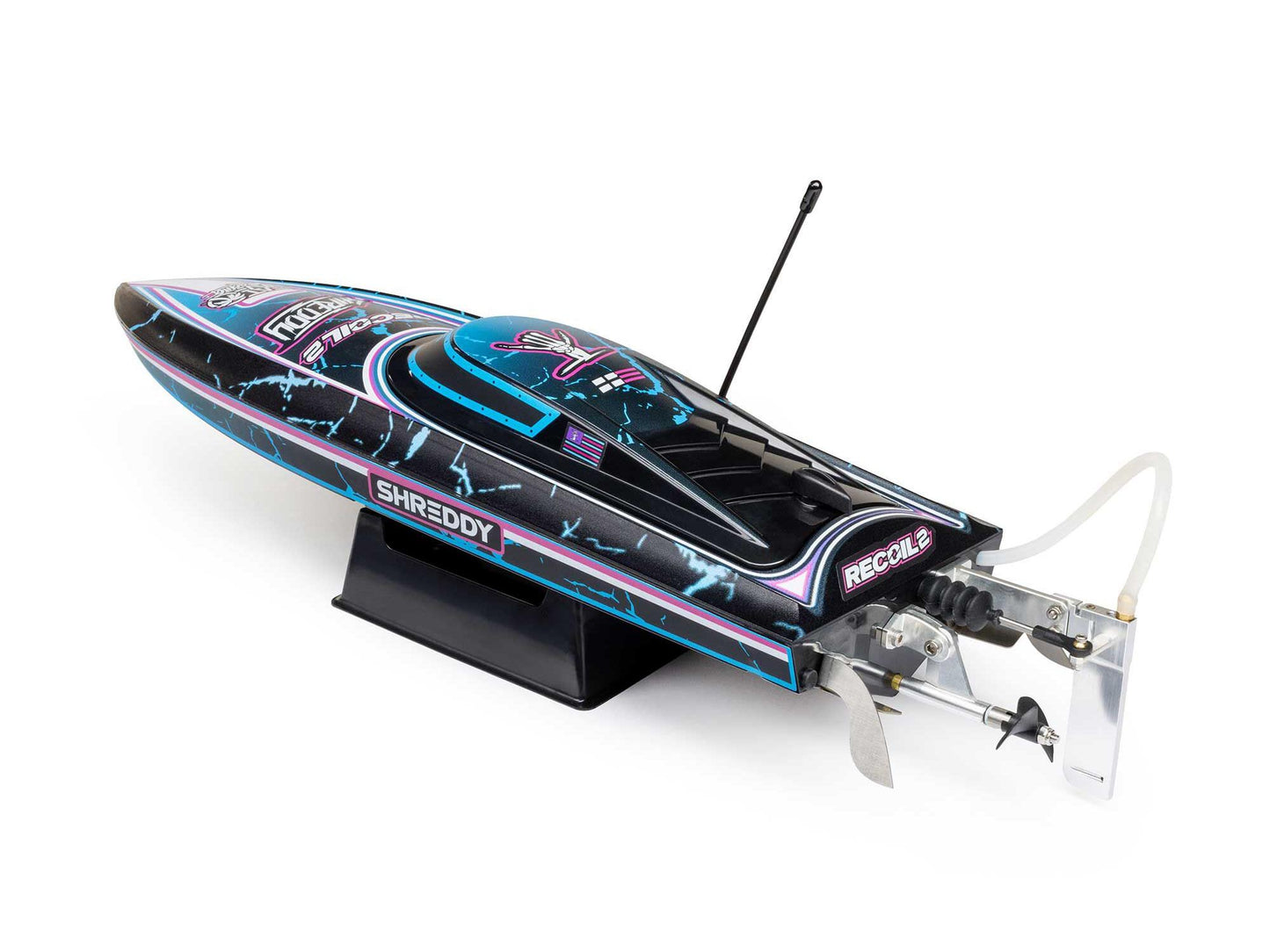 Pro Boat Recoil 2 18" Self-Righting Brushless Deep-V RTR, Shreddy 3S RC Boat