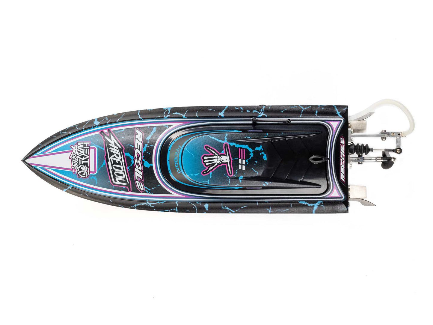 Pro Boat Recoil 2 18" Self-Righting Brushless Deep-V RTR, Shreddy 3S RC Boat