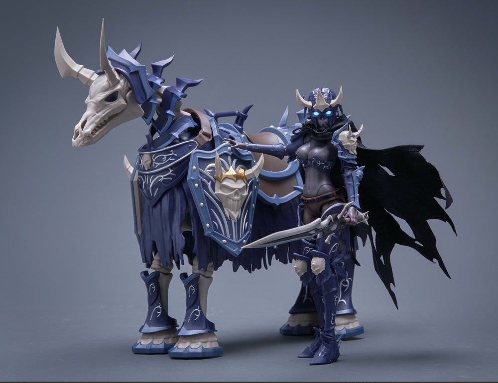 Border Model BA-002 1:12 Hell Knight Syl & Undead Horse Model Kit