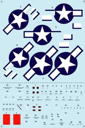 Barracuda Studios BC-32001 1:32 Republic P-47D Thunderbolt Bubble