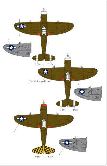 Barracuda Studios BC-72001 1:72 Republic P-47D Thunderbolt 'Razorback' Pt 1