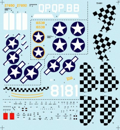 Barracuda Studios BC-72001 1:72 Republic P-47D Thunderbolt 'Razorback' Pt 1