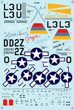 Barracuda Studios BC-72002 1:72 Republic P-47D Thunderbolt
