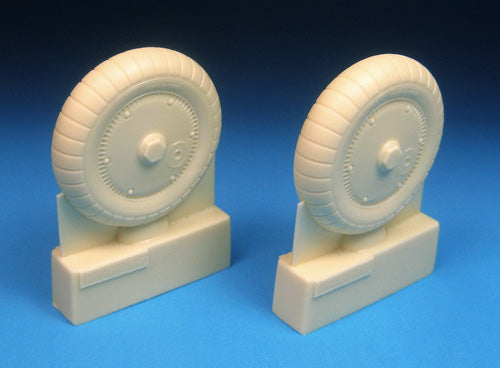 Barracuda Studios BCR24325 1:24 Messerschmitt Bf-109G ribbed ribbed wheels