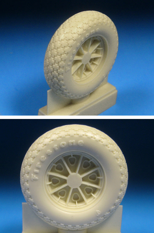 Barracuda Studios BCR24413 1:24 Grumman F6F-6 Hellcat Cross Tread Wheels