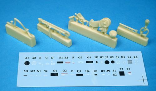 Barracuda BCR32003 Spitfire Mk.VIII/IXc Cockpit Upgrade Set 1:32